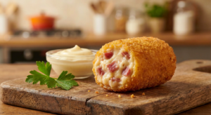 Croquetas caseras de jamón